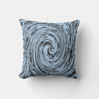 Blue Black Wirbel Abstraktes Muster Stilvolles Ges