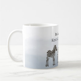 Blue Black Zebras Be Your Own Kind of Beautiful Kaffeetasse