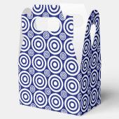 BLUE-BLAUE-GABLE-FAVOR-BOXES GESCHENKSCHACHTEL (Geöffnet)