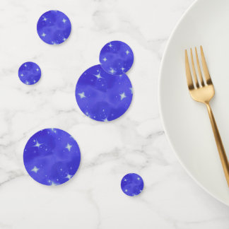Blue Bling Geburtstagsparty Table Confetti Konfetti