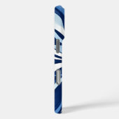 Blue Bliss: Bio Psychedelic Floral Case-Mate iPhone Hülle (Rückseite / Rechts)