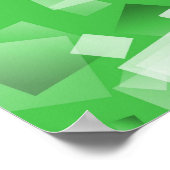 Blue Blocks Poster (Ecke)