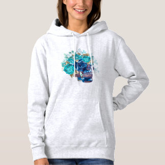 BLUE BLOOM ANFORDERUNG HOODIE