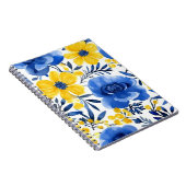 Blue Bloom Journal Notizblock (Rechte Seite)