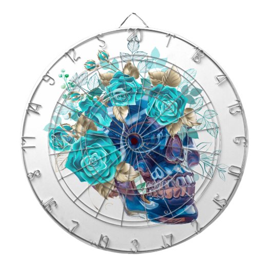 Blue Bloom Requiem Dartscheibe (vorne)