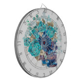 Blue Bloom Requiem Dartscheibe (Vorderseite Links)