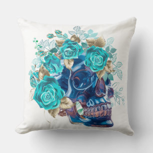 Blue Bloom Requiem Kissen