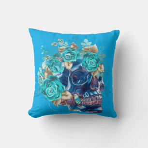 Blue Bloom Requiem Kissen