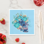 Blue Bloom Requiem Serviette (Beispiel)
