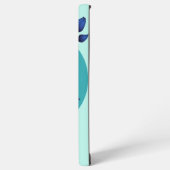 Blue Blossom Elegance" Gehäuse-Design Samsung Galaxy Hülle (Linke Seite)