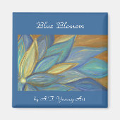 Blue Blossom Magnet (Vorne)