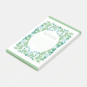 Blue Blossom Post-it Klebezettel (angewinkelt)