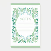 Blue Blossom Post-it Klebezettel (Vorderseite)