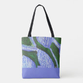 Blue Blossom Tasche (Rückseite)