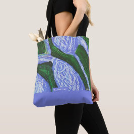 Blue Blossom Tasche