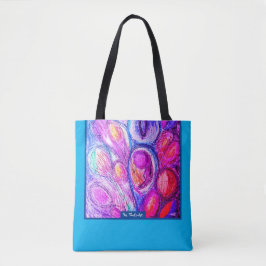 Blue&Blossom: Tragetasche Tasche