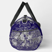 Blue Blossom Travel Duffle Bag (Rechts)