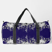 Blue Blossom Travel Duffle Bag (Rückseite)