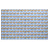 Blue Blueberry Muffin Muffins Breakfast Fabric Stoff (Yard (91,4 cm))