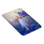 Blue Blume Fairy Magnet (Rechte Seite)