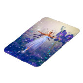 Blue Blume Fairy Magnet (Linke Seite)