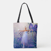 Blue Blume Fairy Tasche (Rückseite)