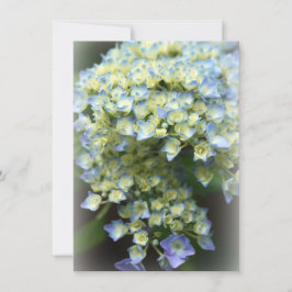 Blue Blume Flat Danke Card