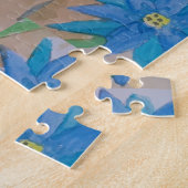 Blue Blume Jigsaw Puzzle (Seite)