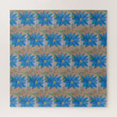 Blue Blume Jigsaw Puzzle (Horizontal)
