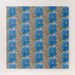 Blue Blume Jigsaw Puzzle
