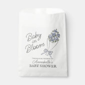 Blue Blume Market Frische Blumendusche Geschenktütchen (Vorderseite)