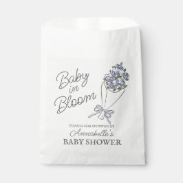 Blue Blume Market Frische Blumendusche Geschenktütchen