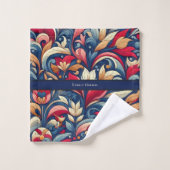 Blue Blume Morris Art Badhandtuch Set (Waschlappen)