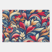 Blue Blume Morris Art Geschenkpapier Set (Vorderseite 3)