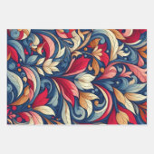 Blue Blume Morris Art Geschenkpapier Set (Vorderseite 2)