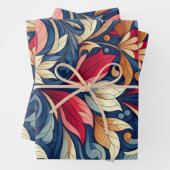 Blue Blume Morris Art Geschenkpapier Set (Beispiel)