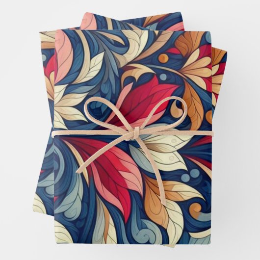 Blue Blume Morris Art Geschenkpapier Set (Beispiel)