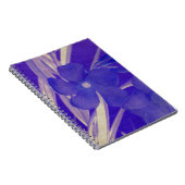 Blue Blume Notebook Notizblock (Rechte Seite)