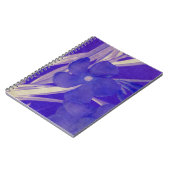 Blue Blume Notebook Notizblock (Linke Seite)