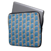 Blue Blume Notebook Sleeve (Vorderseite Links)