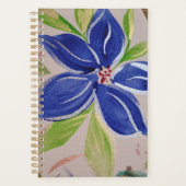 Blue Blume Planner Planer (Vorderseite)