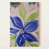 Blue Blume Planner Planer (Rückseite)
