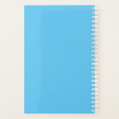 Blue Blume Planner Planer (Rückseite)