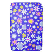Blue Blume Power Badematte (Vorderseite Vertikal)