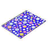 Blue Blume Power Notizblock (Linke Seite)