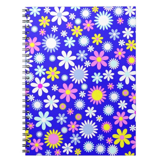 Blue Blume Power Notizblock (Vorderseite)