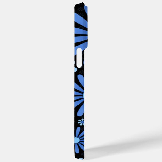 Blue Blume Power Phone Case (Rückseite / Rechts)