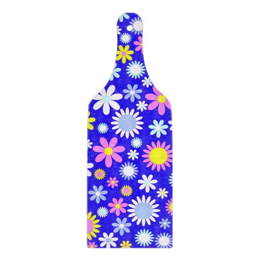 Blue Blume Power Schneidebrett (Vorderseite)