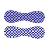 Blue Blume Ribbon von Kenneth Yoncich Baseball (Paneele)