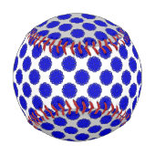 Blue Blume Ribbon von Kenneth Yoncich Baseball (Rückseite)